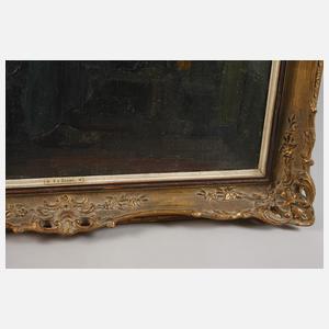 Gosen, Bäuerin am offenen Herd