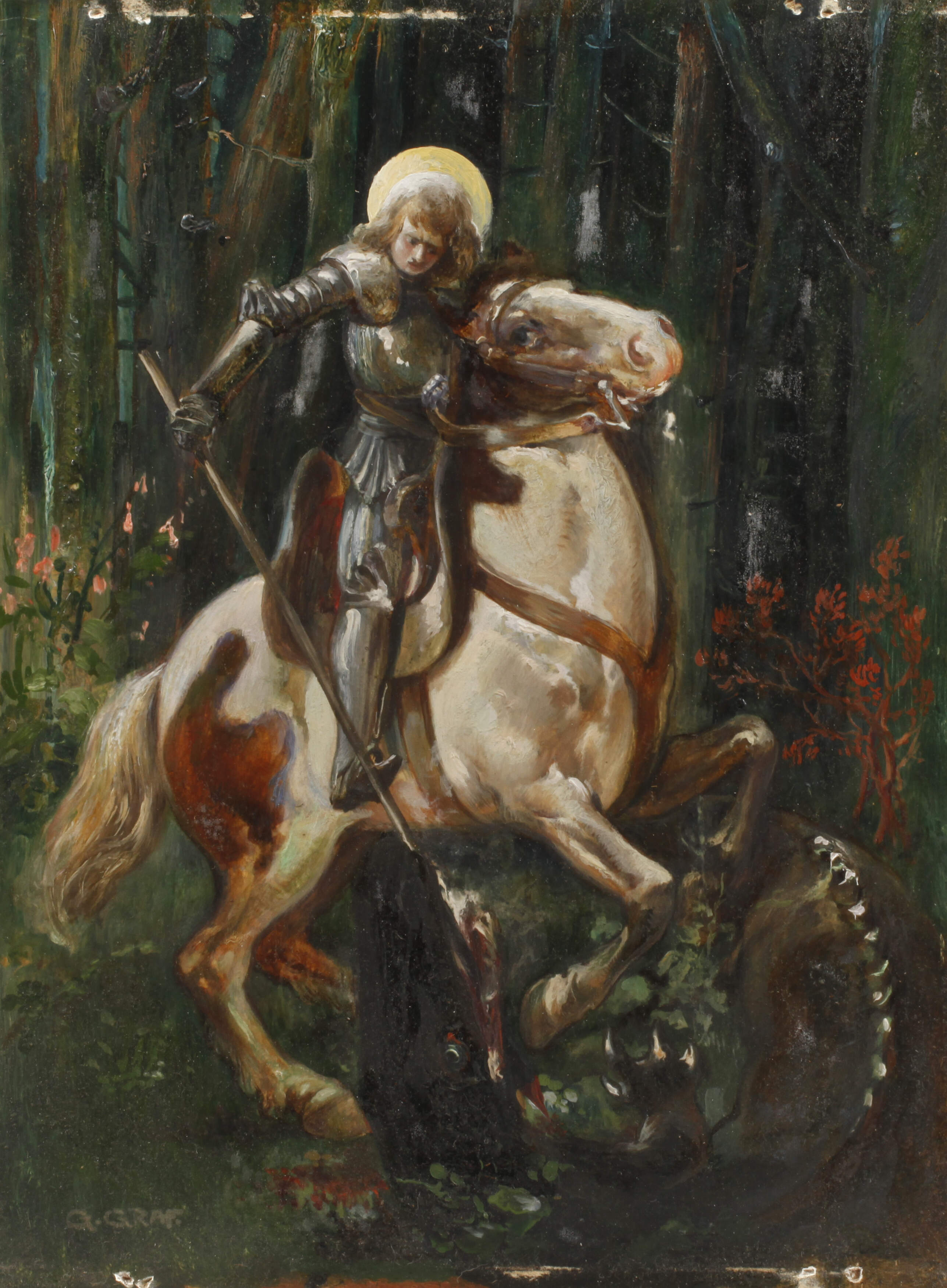 Graf, Der Heilige Georg im Kampf mit dem Drachen