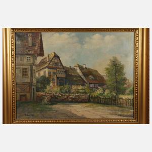 Hermann Grothe, "Stiller Winkel in Wernigerode"