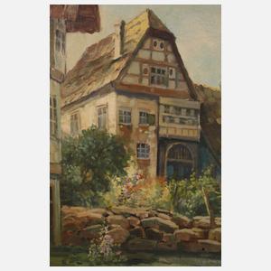 Hermann Grothe, "Stiller Winkel in Wernigerode"
