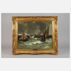 Georges Haquette, Stürmische Segelpartie