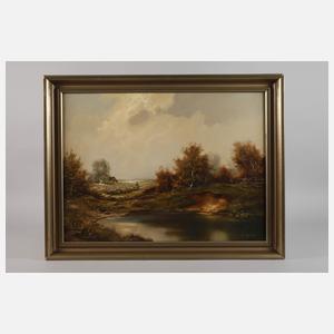 H. Haller, Pastorale Landschaft