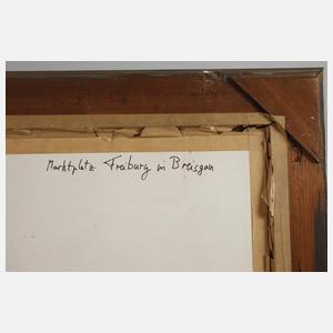 Wilhelm Haller, Ansicht Freiburg im Breisgau