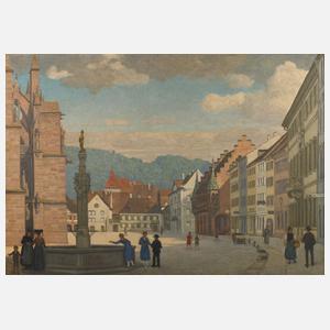 Wilhelm Haller, Ansicht Freiburg im Breisgau
