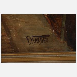 Friedrich Harden, Zwei Ansichten von Hamburg