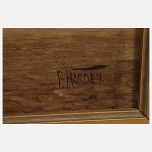 Friedrich Harden, Zwei Ansichten von Hamburg