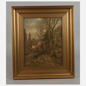 Heinrich Hartung, Frühling am Bach