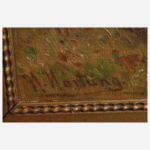 Heinrich Hartung, Frühling am Bach