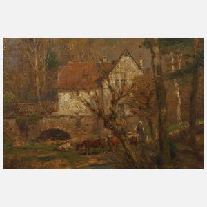 Heinrich Hartung, Frühling am Bach