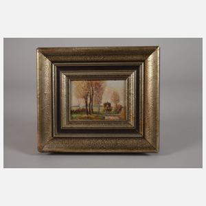 Ernst Haymann, »Postkutsche bei Haimhausen«