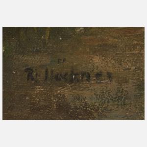 Rudolf Höckner, Morgendliche Dorfstraße