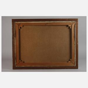 Eugen Hönig, Sommerlandschaft mit Strohpuppen