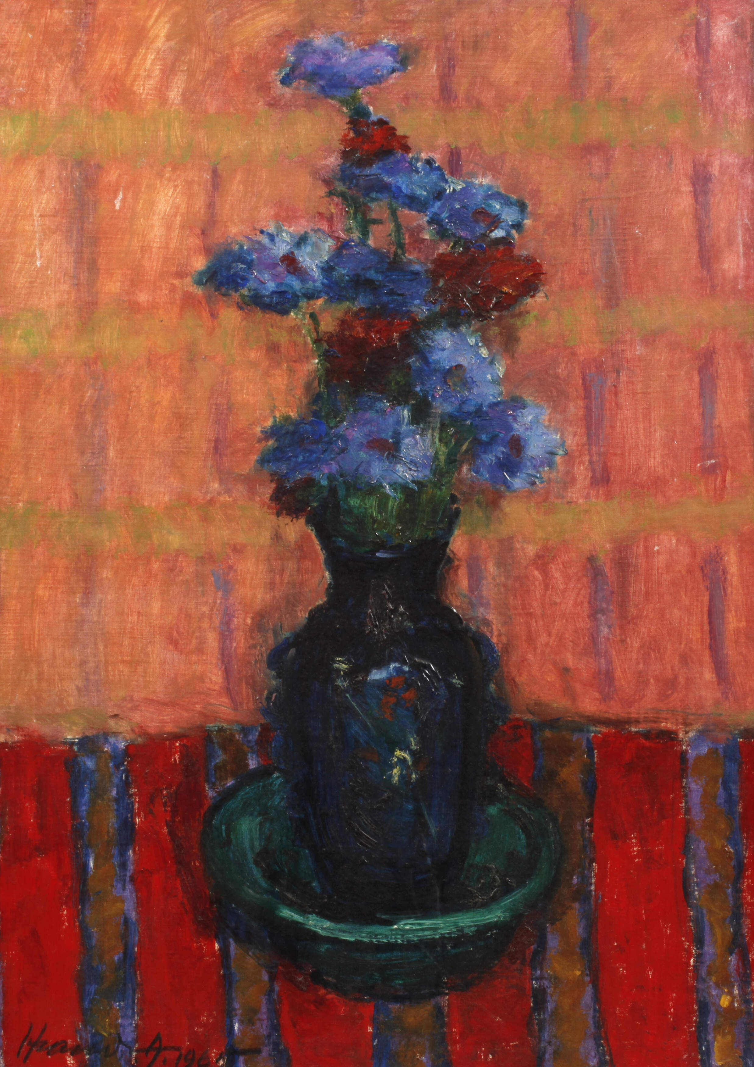 Hrandt Avachian, Blumenstillleben