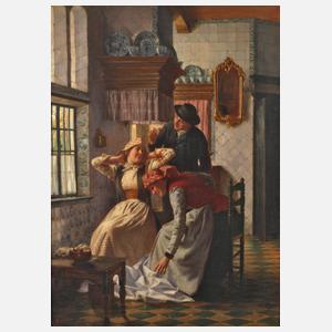 Otto Kirberg, Galante Küchenszene