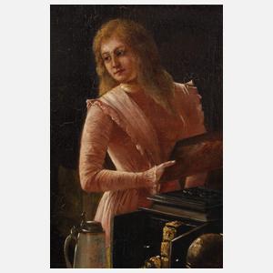 Franz Georg Kleber, Beim Antiquitätenhändler