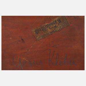 Franz Georg Kleber, Beim Antiquitätenhändler