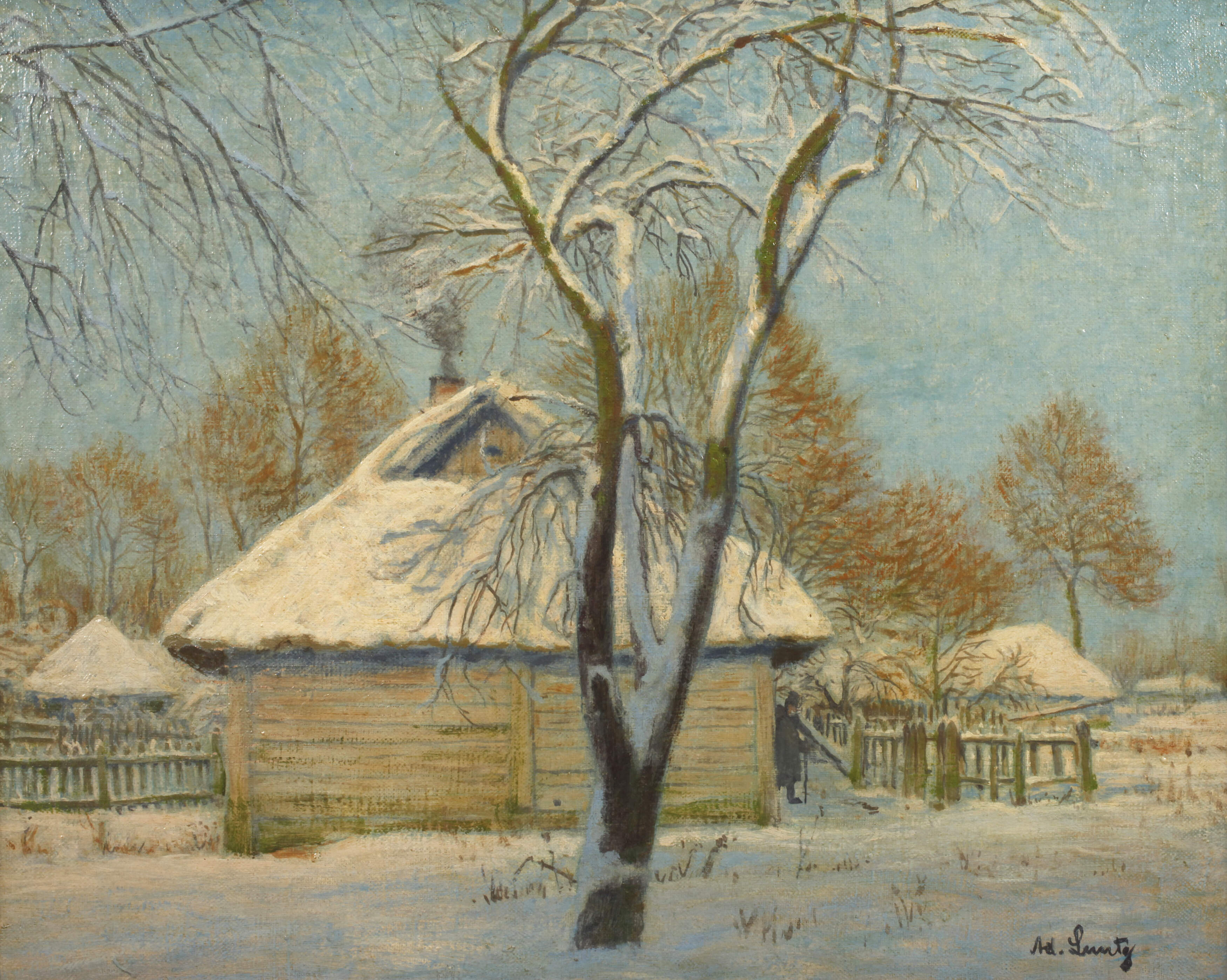 Adolf Luntz, "Russische Bauernhäuser"