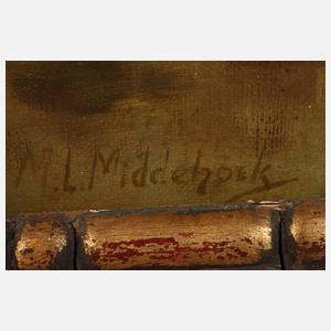 Martinius Leonardus Middelhoek, Windmühlen am Fließ