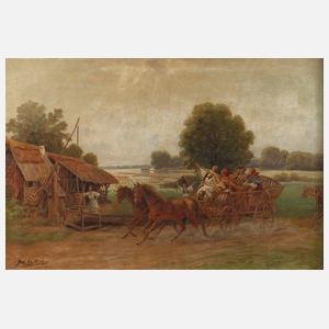 Johann Georg Mohr, »Heimkehr in fröhlicher Gesellschaft«