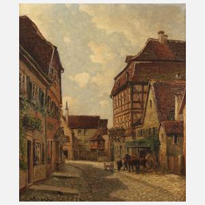 Ludwig Mössler, Romantischer Altstadtwinkel