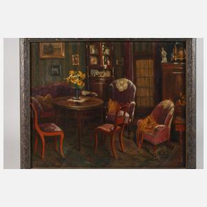 Ernest de Nagy, Biedermeierliches Interieur