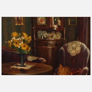 Ernest de Nagy, Biedermeierliches Interieur