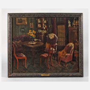 Ernest de Nagy, Biedermeierliches Interieur