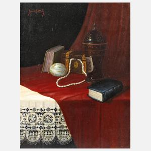 Franz Nowak, Gründerzeitliches Stillleben