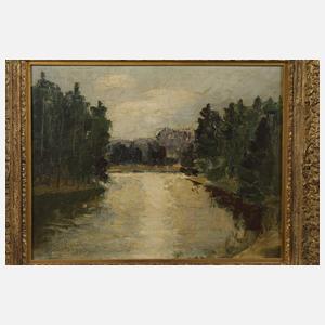 Hermann Pfaffmann, Flusslandschaft