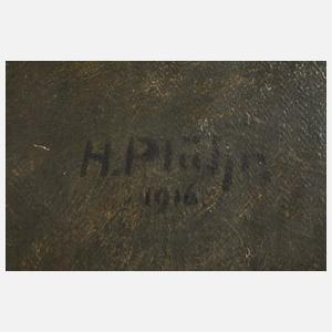 Heinrich Plühr, Soldatenbildnis