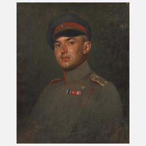 Heinrich Plühr, Soldatenbildnis