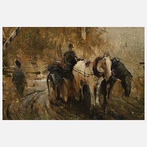 Michail Ponomarenko, »An der Zollstation«