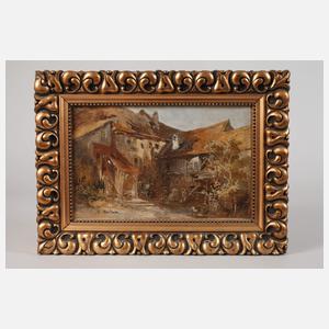 Rudolf Rädlein, Verwilderter Hinterhof