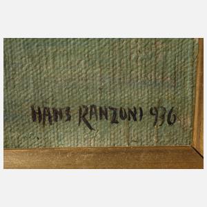 Hans Ranzoni d. J., Flussbiegung im Abendlicht