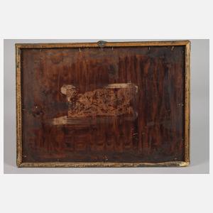 Friedrich Raupp, Der Maler beim Portraitieren im Atelier