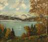 Carl Reiser attr., Herbstlicher Alpensee
