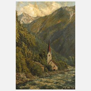 Röckl, Kirche am alpenländischen Wildbach