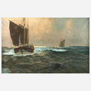 Karl Rohwedder-Ruge, Auf hoher See