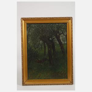 Käte Scheffer-Oppers, Wiese mit Kopfweiden