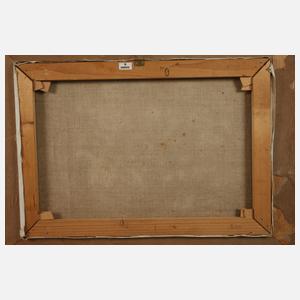 Otto Scheuerer, Winterlicher Wald mit Auerhahn