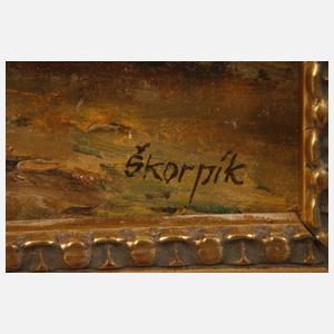 Petr Škorpik, Hirtin in Gebirgslandschaft