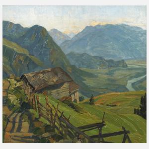 Erwin Steiner, »Über dem Rheintal«