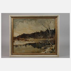 Robert Trätzl, Winter im Moor