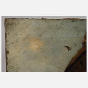 Paul Unbereit, attr., Am Bauernhof