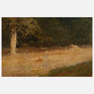 Rudolf Vent, Sommerliche Waldlandschaft