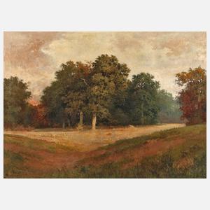 Rudolf Vent, Sommerliche Waldlandschaft