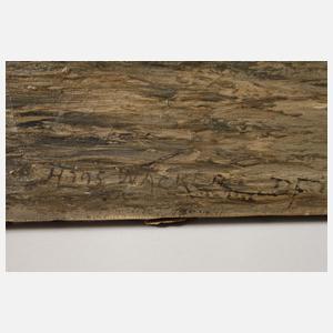 Hans Wacker, Fischkutter im Abendlicht