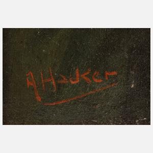 Adolf Hacker, Soldatenportrait