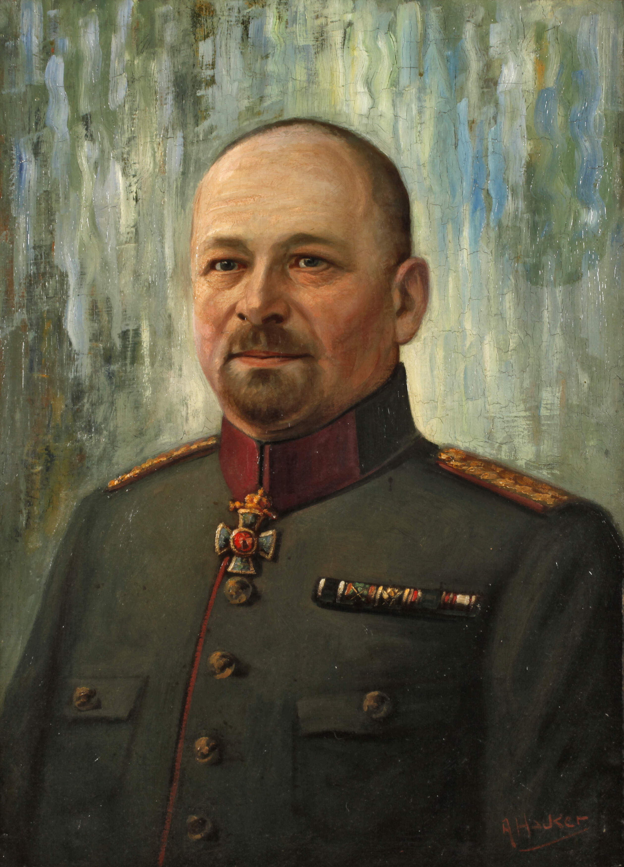 Adolf Hacker, Soldatenportrait