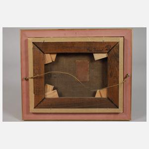 Stieglitzpaar mit Nest